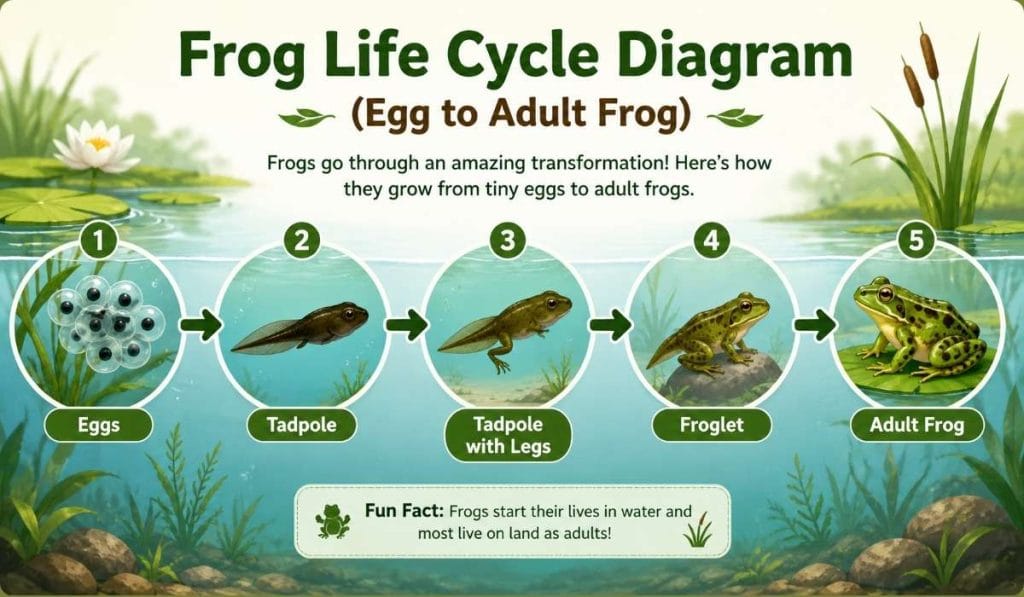 Frog Life Cycle Stages for Kids: Easy Guide 2026
