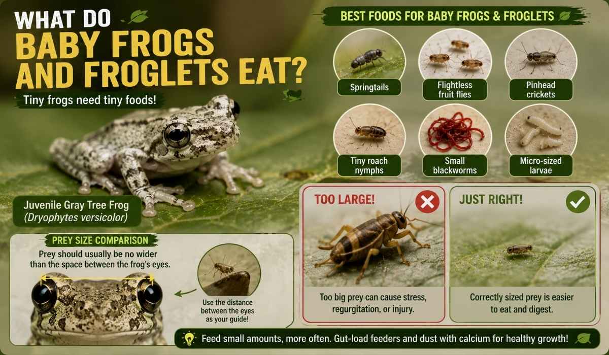 What Do Frogs Eat? (Diet, Food List & Facts Guide 2026)